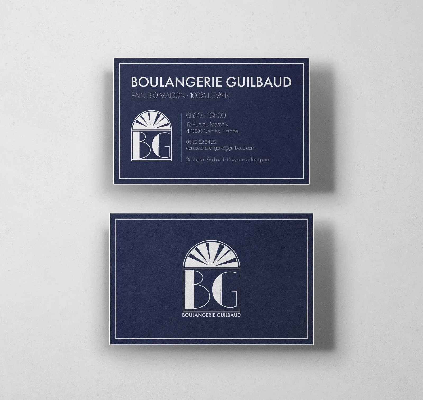 Cartes de visite recto / verso
