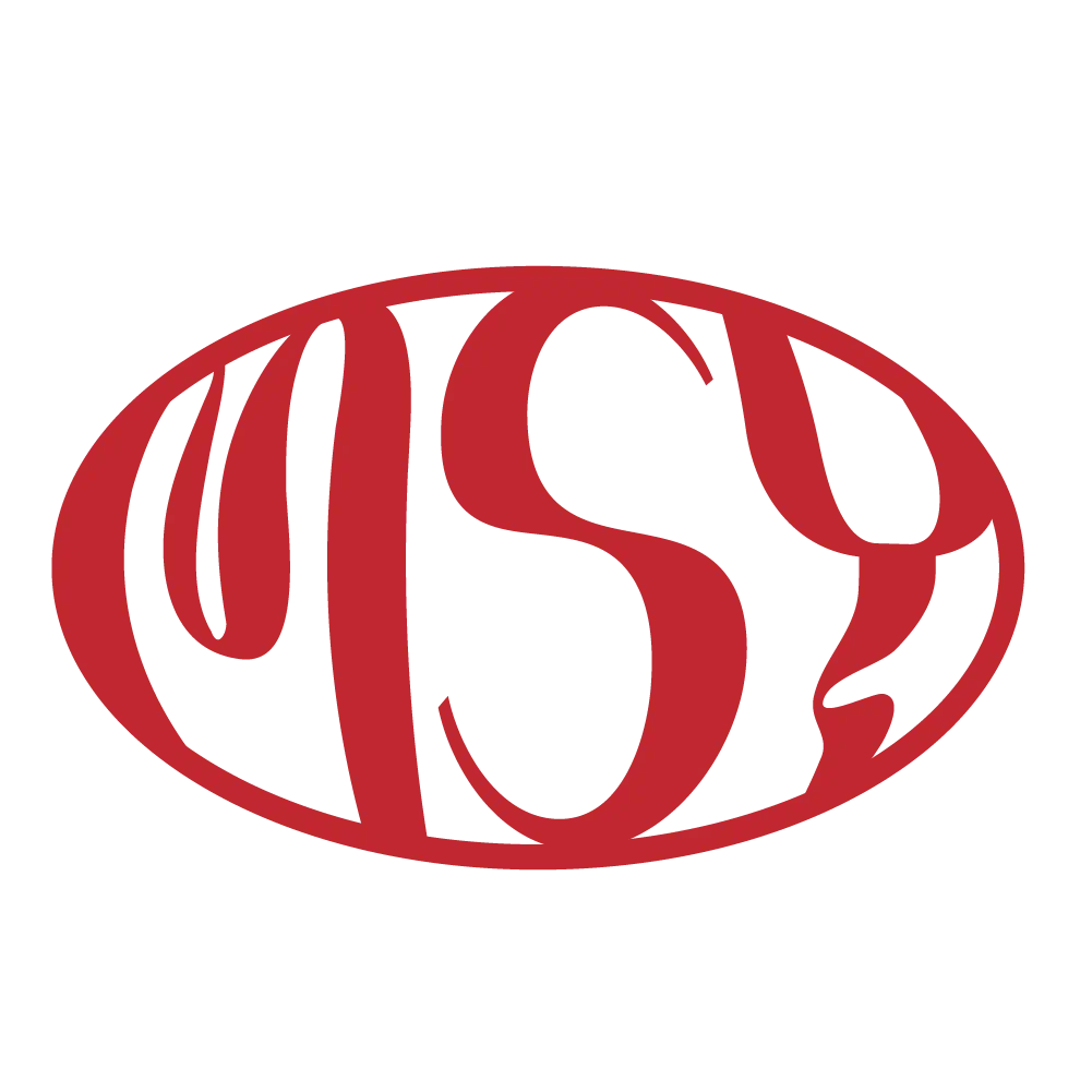 Monogramme MSY rouge fourni
